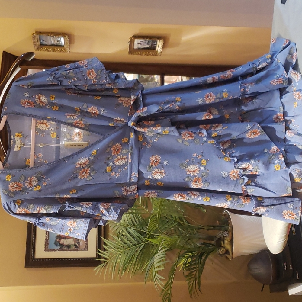 NWT XL MAX STUDIO DNMOBLOM DRESS